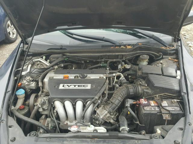 1HGCM56797A054793 - 2007 HONDA ACCORD EX GRAY photo 7