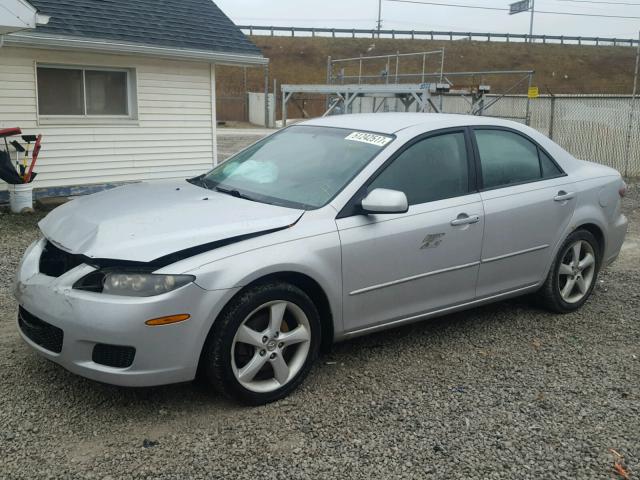 1YVHP80D865M51294 - 2006 MAZDA 6 S SILVER photo 2