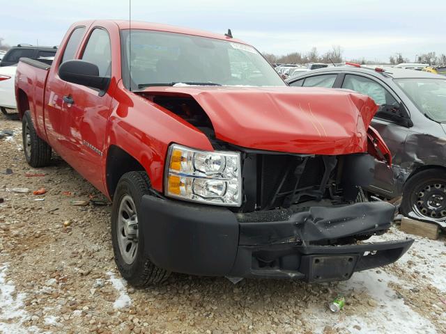 1GCEC19XX7Z605331 - 2007 CHEVROLET SILVERADO RED photo 1