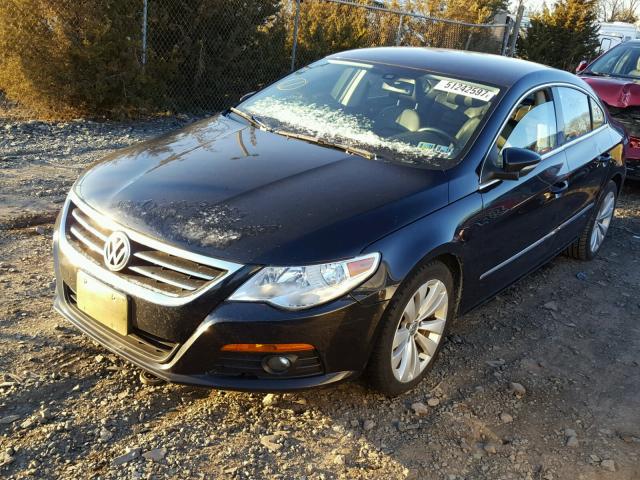 WVWML73C99E552944 - 2009 VOLKSWAGEN CC SPORT BLACK photo 2