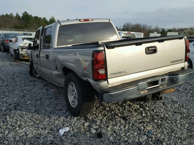 2GCEK13T041353327 - 2004 CHEVROLET SILVERADO SILVER photo 3