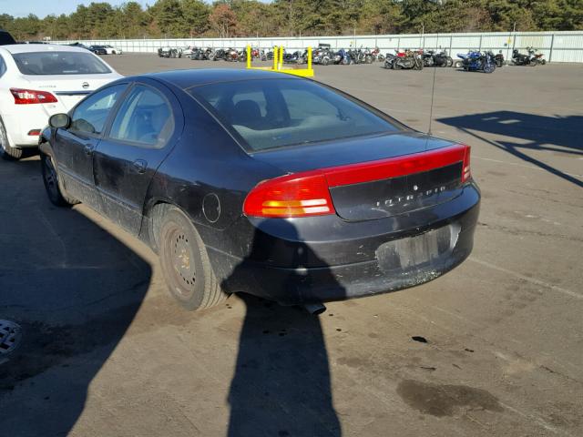 2B3HD56J6YH319349 - 2000 DODGE INTREPID E BLACK photo 3