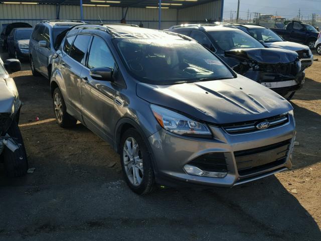 1FMCU9J91EUB62850 - 2014 FORD ESCAPE TIT GRAY photo 1