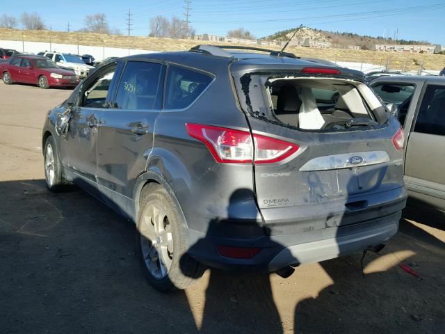 1FMCU9J91EUB62850 - 2014 FORD ESCAPE TIT GRAY photo 3