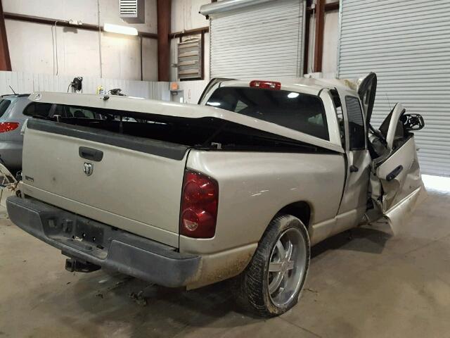 1D7HA18N28J241737 - 2008 DODGE RAM 1500 S SILVER photo 4