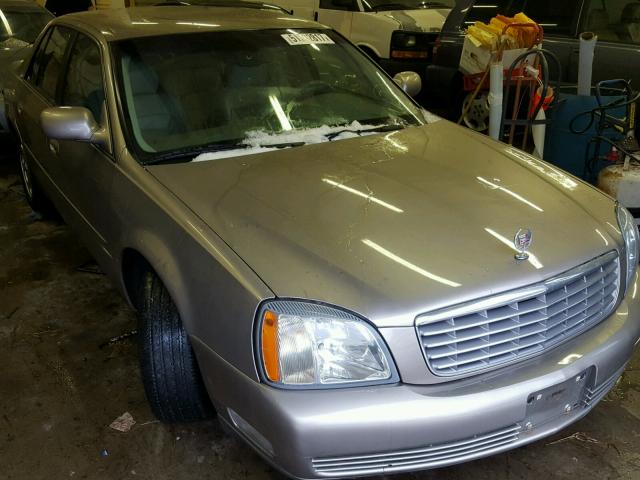 1G6KD54Y74U133785 - 2004 CADILLAC DEVILLE TAN photo 1