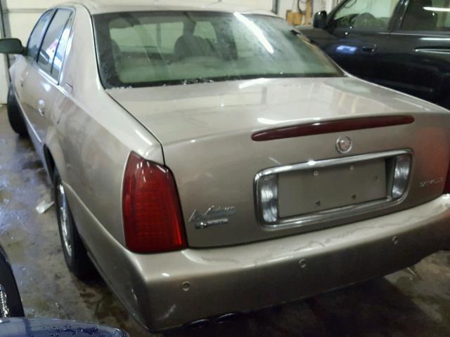 1G6KD54Y74U133785 - 2004 CADILLAC DEVILLE TAN photo 3