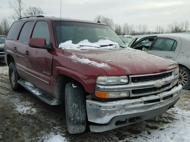 1GNEK13Z03J298474 - 2003 CHEVROLET TAHOE K150 BURGUNDY photo 1