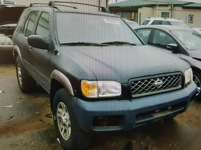 JN8DR07Y71W508584 - 2001 NISSAN PATHFINDER BLACK photo 1