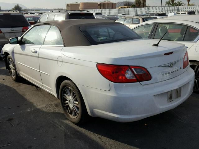 1C3LC45KX8N271382 - 2008 CHRYSLER SEBRING WHITE photo 3