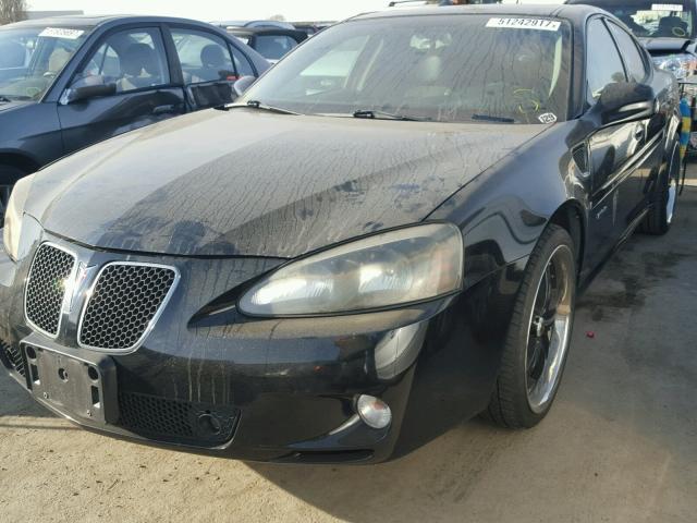 2G2WC58C161266528 - 2006 PONTIAC GRAND PRIX BLACK photo 2