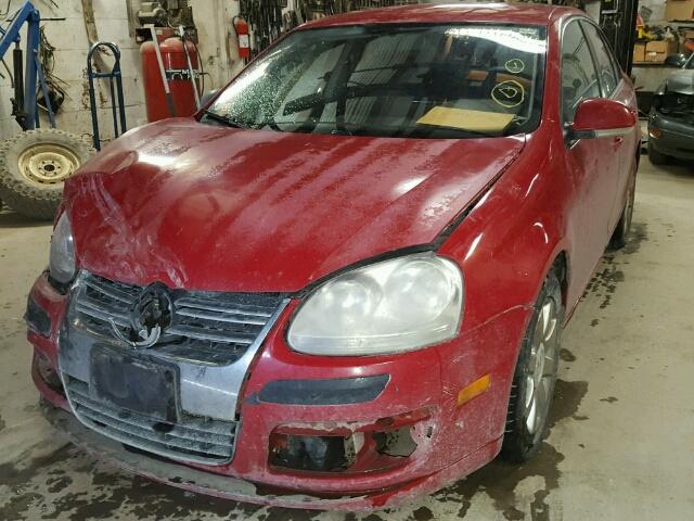 3VWPF71K27M194878 - 2007 VOLKSWAGEN JETTA 2.5 RED photo 2