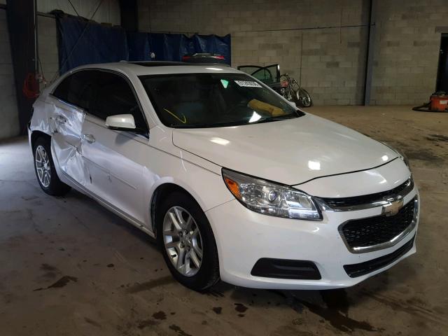 1G11C5SL7FF156650 - 2015 CHEVROLET MALIBU 1LT WHITE photo 1