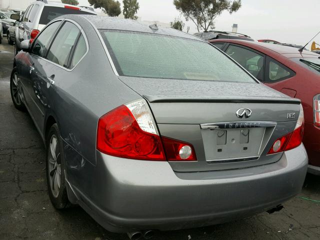 JNKAY01E76M111782 - 2006 INFINITI M35 BASE SILVER photo 3