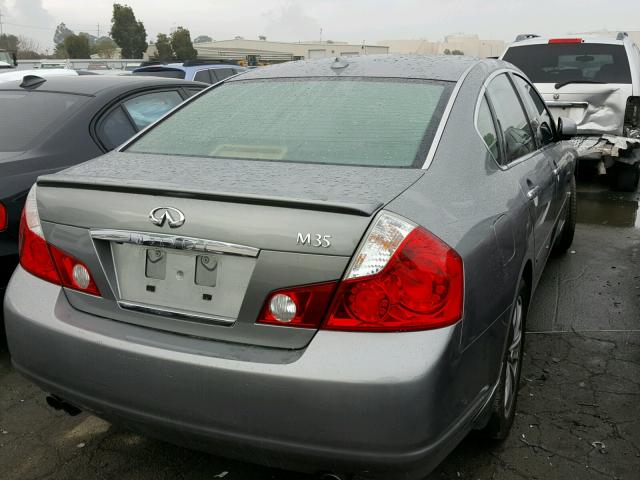 JNKAY01E76M111782 - 2006 INFINITI M35 BASE SILVER photo 4