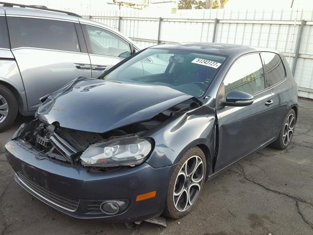 WVWBB7AJ0AW315009 - 2010 VOLKSWAGEN GOLF 蓝色 照片 2