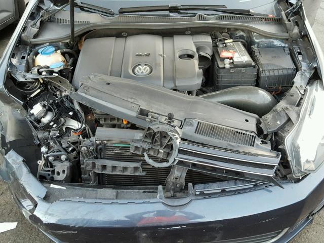 WVWBB7AJ0AW315009 - 2010 VOLKSWAGEN GOLF 蓝色 照片 7