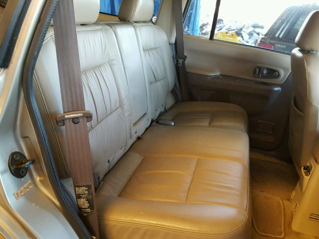 JA4LS41R11P066474 - 2001 MITSUBISHI MONTERO SP GOLD photo 6