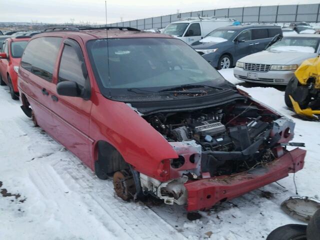 2FMDA5140SBD21885 - 1995 FORD WINDSTAR W RED photo 1