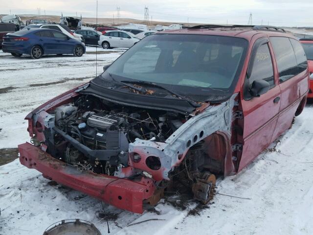 2FMDA5140SBD21885 - 1995 FORD WINDSTAR W RED photo 2