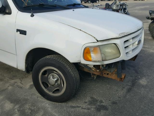 1FTZF17271NB92007 - 2001 FORD F150 WHITE photo 9