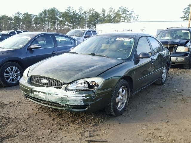 1FAFP55S54A168719 - 2004 FORD TAURUS SES GREEN photo 2