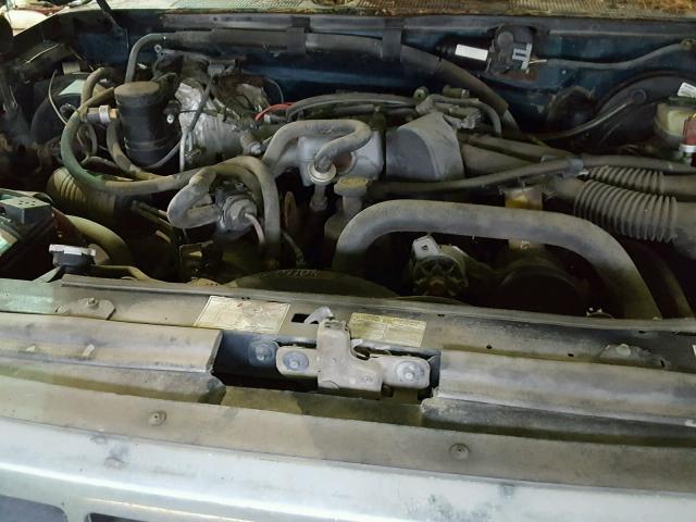 1FTEF14Y6SNA63412 - 1995 FORD F150 GREEN photo 7