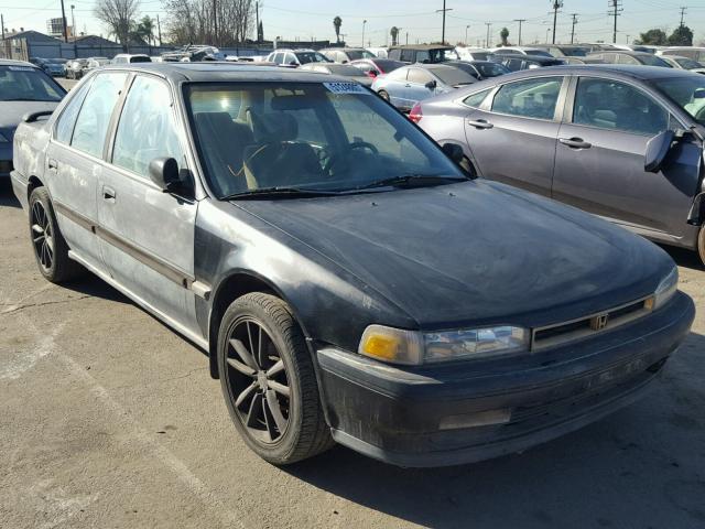 1HGCB7661MA183518 - 1991 HONDA ACCORD EX BLACK photo 1