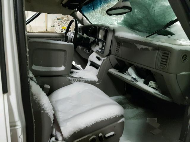 1GCHK23163F239924 - 2003 CHEVROLET SILVERADO WHITE photo 5