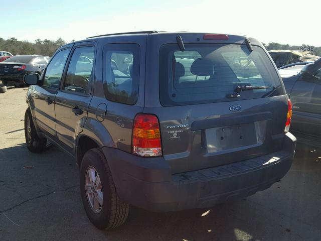 1FMYU02Z96KA03460 - 2006 FORD ESCAPE XLS GRAY photo 3