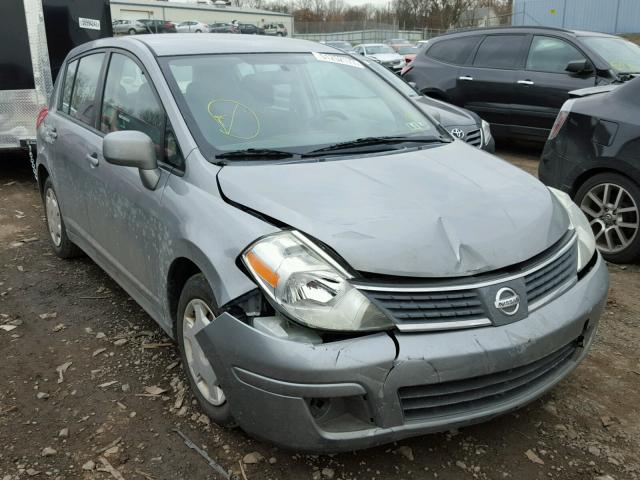 3N1BC13E48L457912 - 2008 NISSAN VERSA S GRAY photo 1