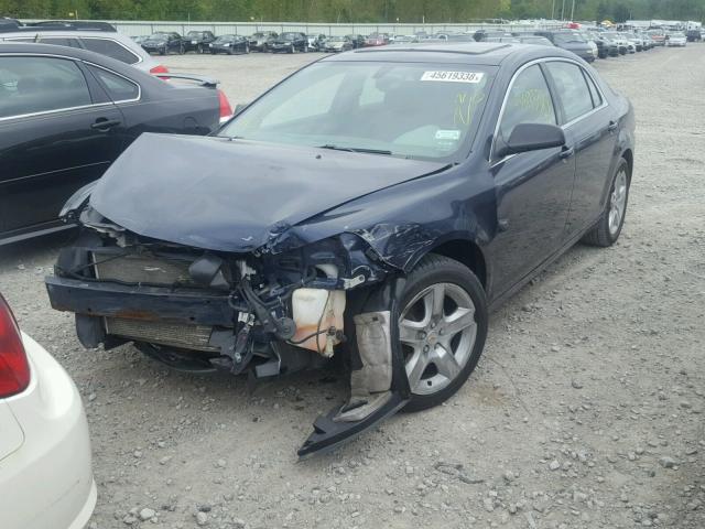 1G1ZB5EB5AF214885 - 2010 CHEVROLET MALIBU LS Mavi foto 2