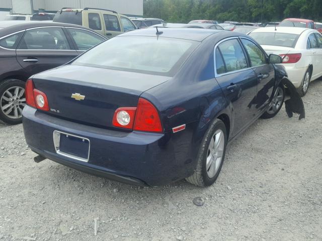 1G1ZB5EB5AF214885 - 2010 CHEVROLET MALIBU LS Mavi foto 4