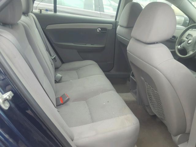 1G1ZB5EB5AF214885 - 2010 CHEVROLET MALIBU LS Mavi foto 6