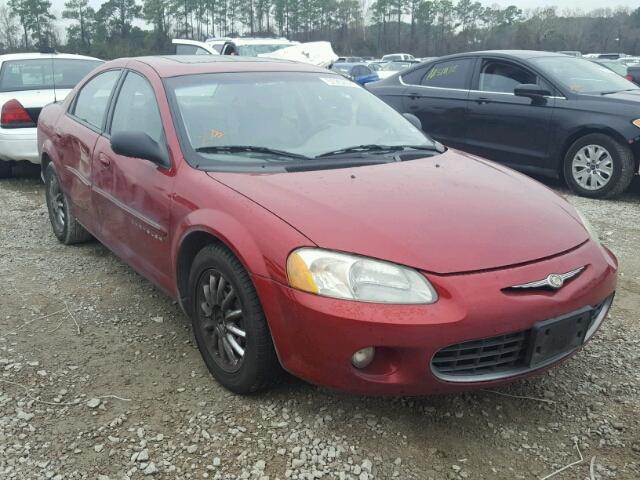 1C3EL56U11N688068 - 2001 CHRYSLER SEBRING LX RED photo 1