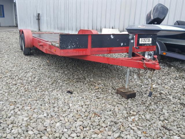 5NLBF22225S000033 - 2005 UTILITY TRAILER RED photo 1