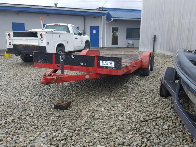 5NLBF22225S000033 - 2005 UTILITY TRAILER RED photo 3