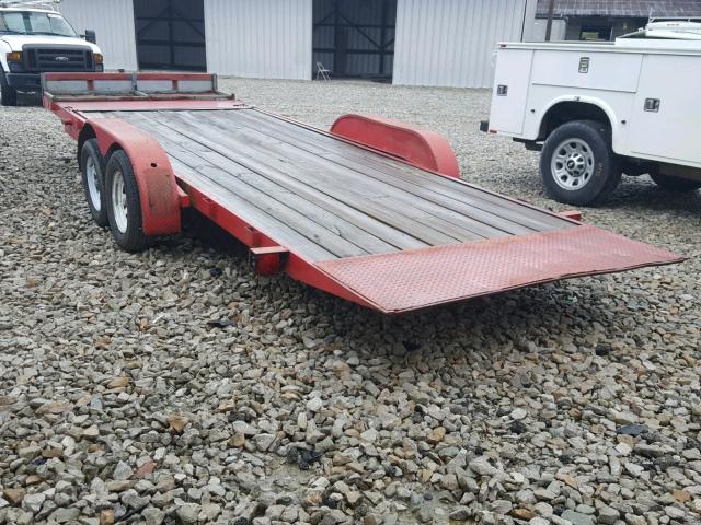 5NLBF22225S000033 - 2005 UTILITY TRAILER RED photo 4