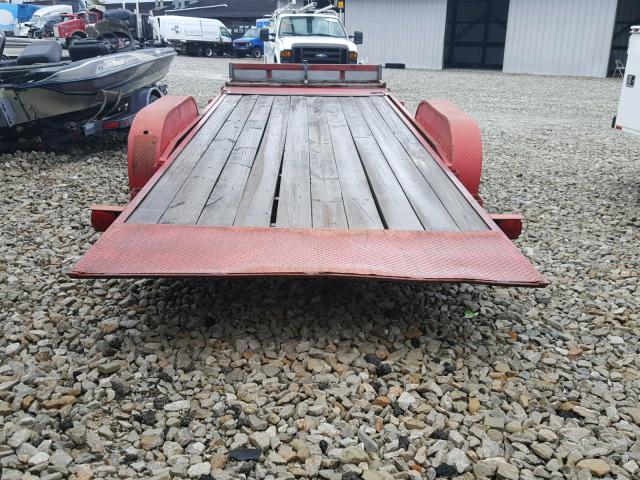 5NLBF22225S000033 - 2005 UTILITY TRAILER RED photo 5