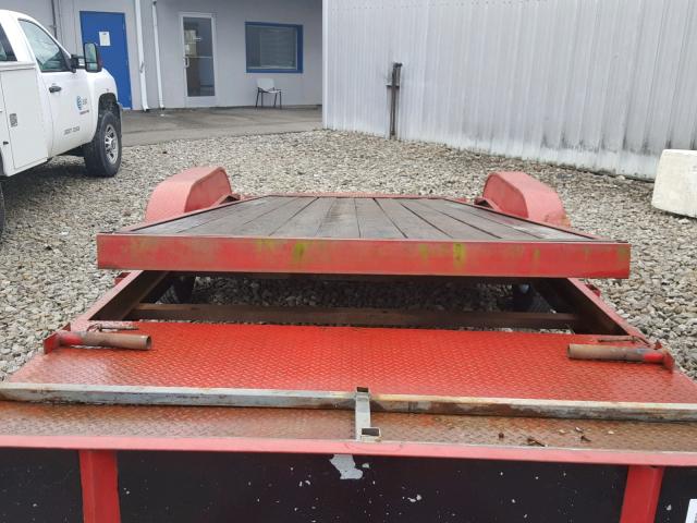 5NLBF22225S000033 - 2005 UTILITY TRAILER RED photo 7