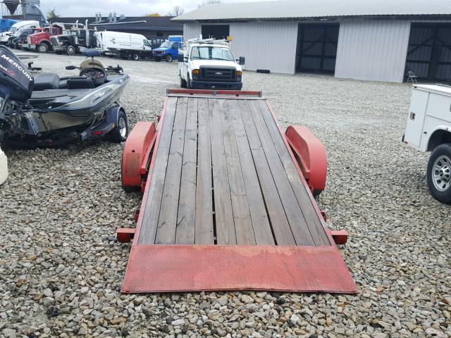 5NLBF22225S000033 - 2005 UTILITY TRAILER RED photo 8