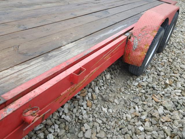 5NLBF22225S000033 - 2005 UTILITY TRAILER RED photo 9