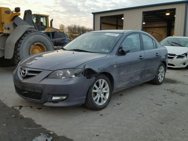 JM1BK124X71752978 - 2007 MAZDA 3 S GRAY photo 2