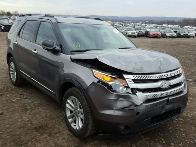 1FMHK8D84BGA90254 - 2011 FORD EXPLORER X GRAY photo 1