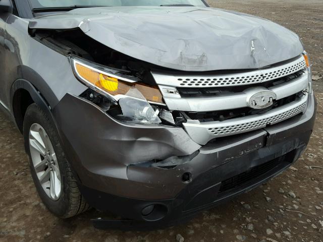 1FMHK8D84BGA90254 - 2011 FORD EXPLORER X GRAY photo 9