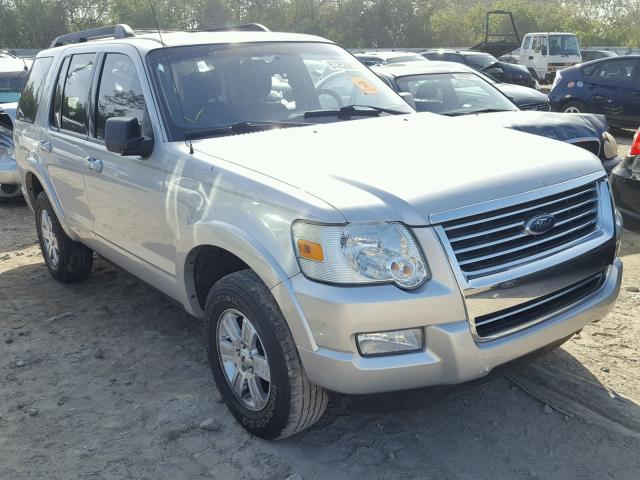 1FMEU6DE4AUA35990 - 2010 FORD EXPLORER X SILVER photo 1