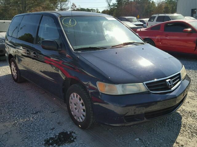 5FNRL18574B049711 - 2004 HONDA ODYSSEY LX BLUE photo 1