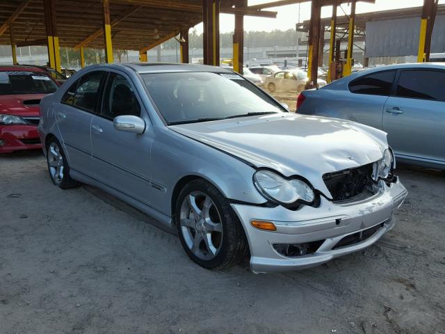 WDBRF52H47A922392 - 2007 MERCEDES-BENZ C 230 SILVER photo 1