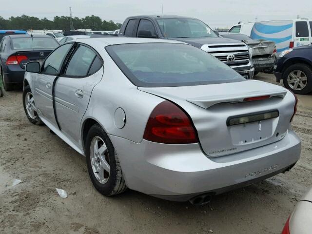 2G2WP522341227876 - 2004 PONTIAC GRAND PRIX Gümüş foto 3
