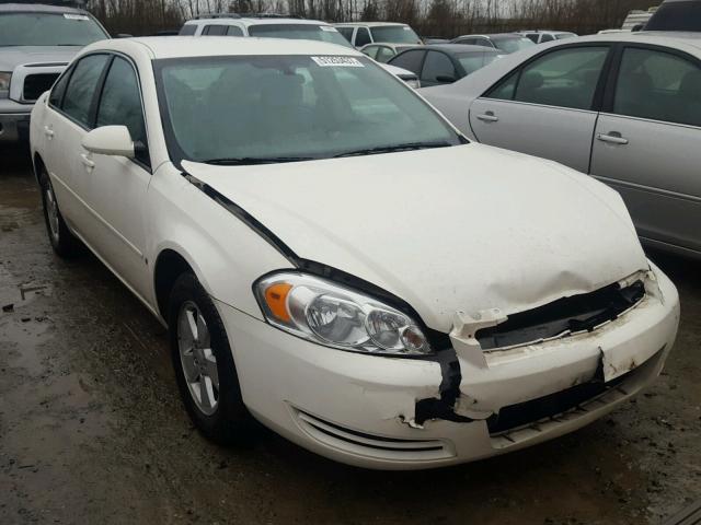 2G1WT55KX69412345 - 2006 CHEVROLET IMPALA LT WHITE photo 1